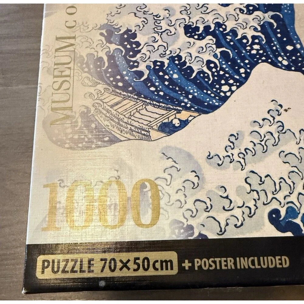 Clementoni Puzzle Collection Museum The Great Wave 1000 Pieces No Poster 39707